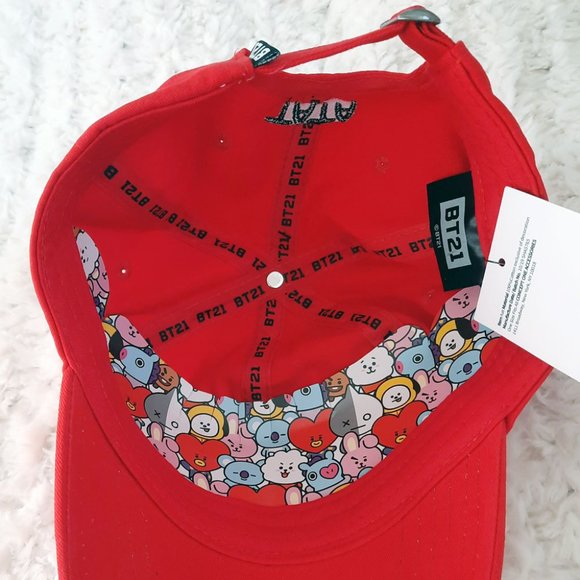 🆕BTS x Line Friends BT21 Tata V Tae-hyung Cap Hat - Picture 4 of 5